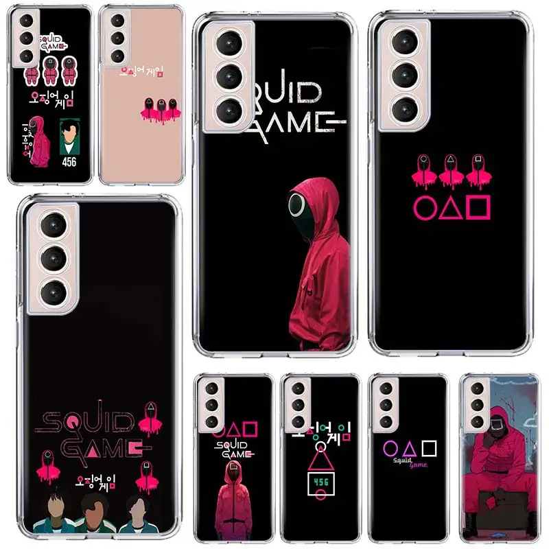 Korea Hot Show Squid Game Soft Phone Case Capa For Samsung Galaxy S21 Ultra S20 FE S8 S9 S10 S21 Plus S10e S7 Cover Coque Funda
Korea Hot Show Squid Game Soft Phone Case Capa For Samsung Galaxy S21 Ultra S20 FE S8 S9 S10 S21 Plus S10e S7 Cover Coque Funda