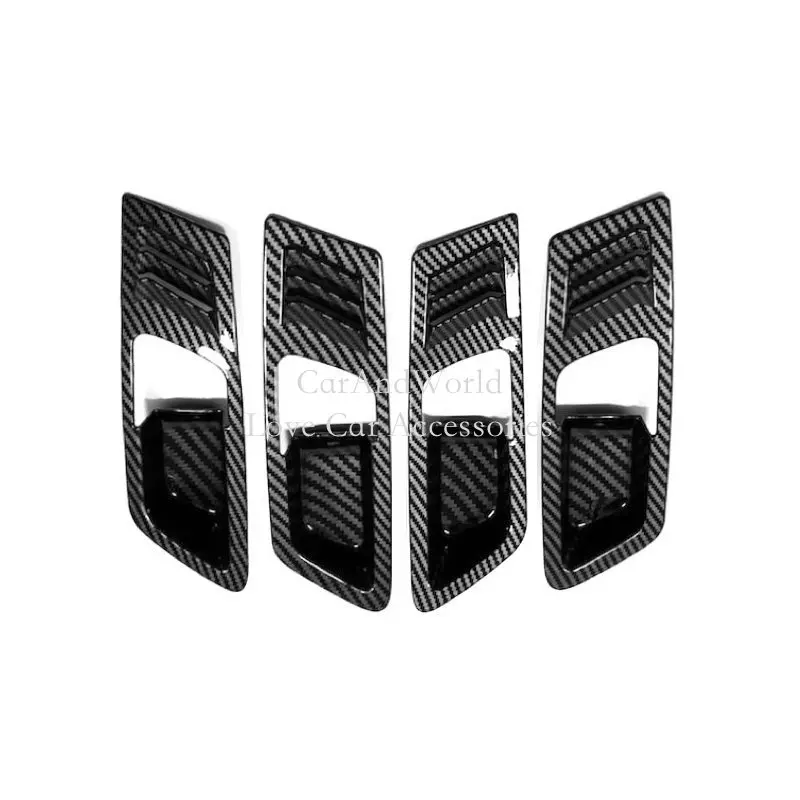For Toyota C-HR CHR 2017-2021 Carbon Fiber Interior Door Handle Bowl Cover Trims Catch Frame Molding Garnish Car Accessories
For Toyota C-HR CHR 2017-2021 Carbon Fiber Interior Door Handle Bowl Cover Trims Catch Frame Molding Garnish Car Accessories