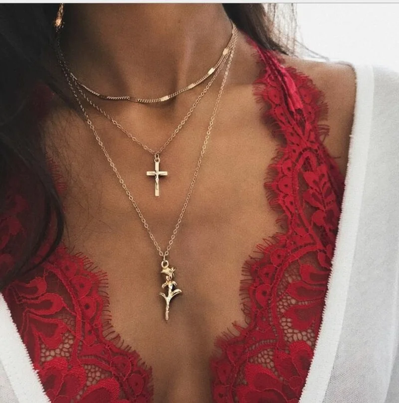 Chains With Pendants Jewelry Making Chain With Pendant Necklace Women's Neck Pendant Natural Stones Pendants for Bff Retro Cross
Chains With Pendants Jewelry Making Chain With Pendant Necklace Women's Neck Pendant Natural Stones Pendants for Bff Retro Cross