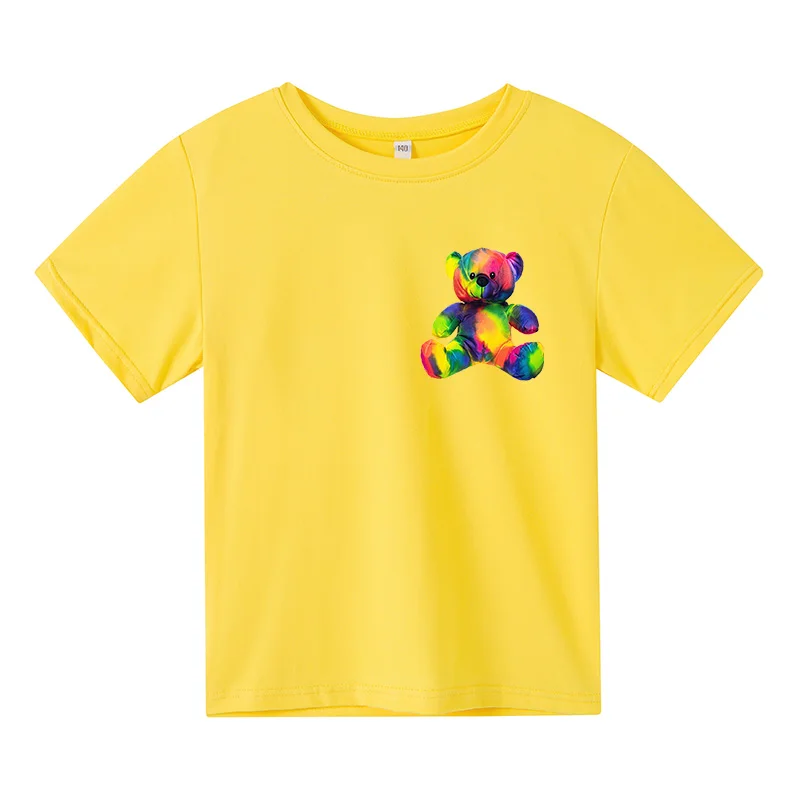 4-14Boys & Girls Cartoon The Bear T-shirts Kids Print T Shirt For Boys Children Summer Short Sleeve T-shirt Cotton Tops Clothing
4-14Boys & Girls Cartoon The Bear T-shirts Kids Print T Shirt For Boys Children Summer Short Sleeve T-shirt Cotton Tops Clothing