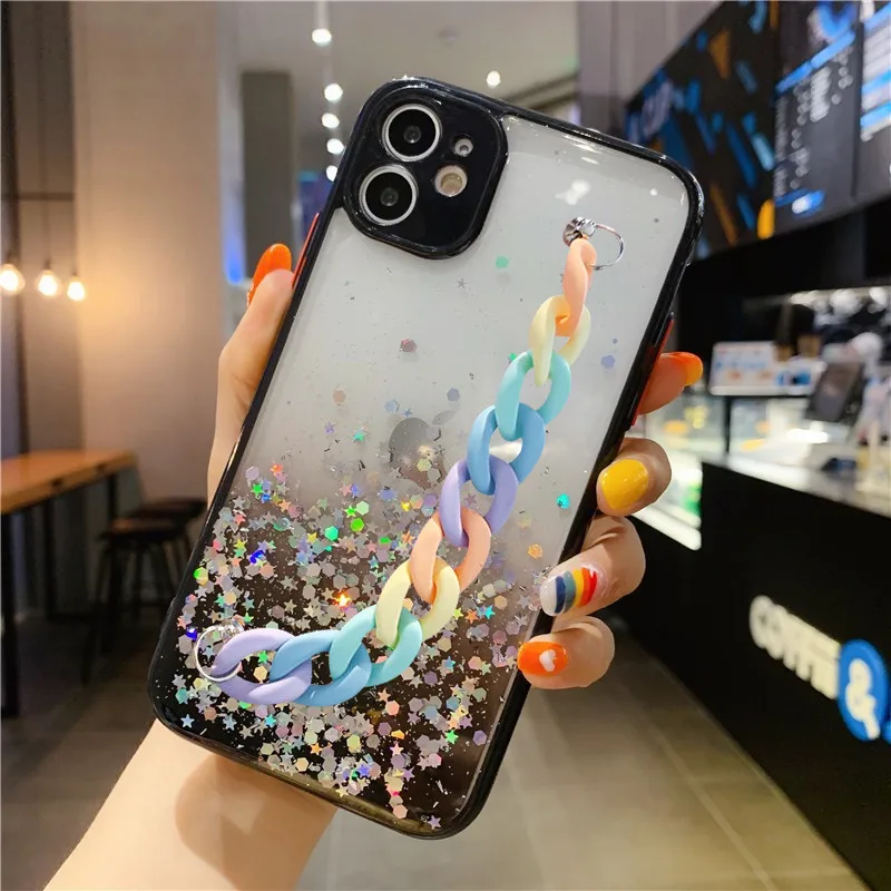 LOVECOM Rainbow Wristband Glitter Stars Case For Xiaomi Redmi Note 10 10S 9 9 Pro Case For Mi Poco X3 Pro F3 M3 Soft Back Cover
LOVECOM Rainbow Wristband Glitter Stars Case For Xiaomi Redmi Note 10 10S 9 9 Pro Case For Mi Poco X3 Pro F3 M3 Soft Back Cover