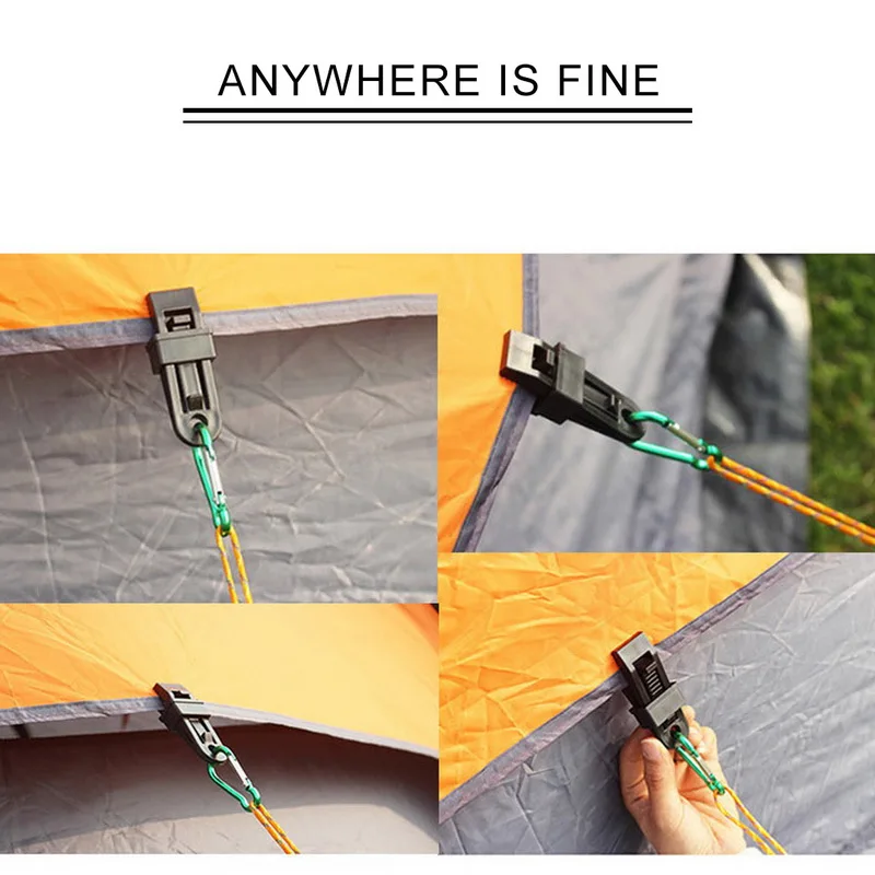 24h Ship 8/10pcs Plastic Clip Outdoor Tent Tarp Clips Awning Clamp Clips Buckle Awning Tarp Fixed Outdoor Mini Black Hangers
24h Ship 8/10pcs Plastic Clip Outdoor Tent Tarp Clips Awning Clamp Clips Buckle Awning Tarp Fixed Outdoor Mini Black Hangers