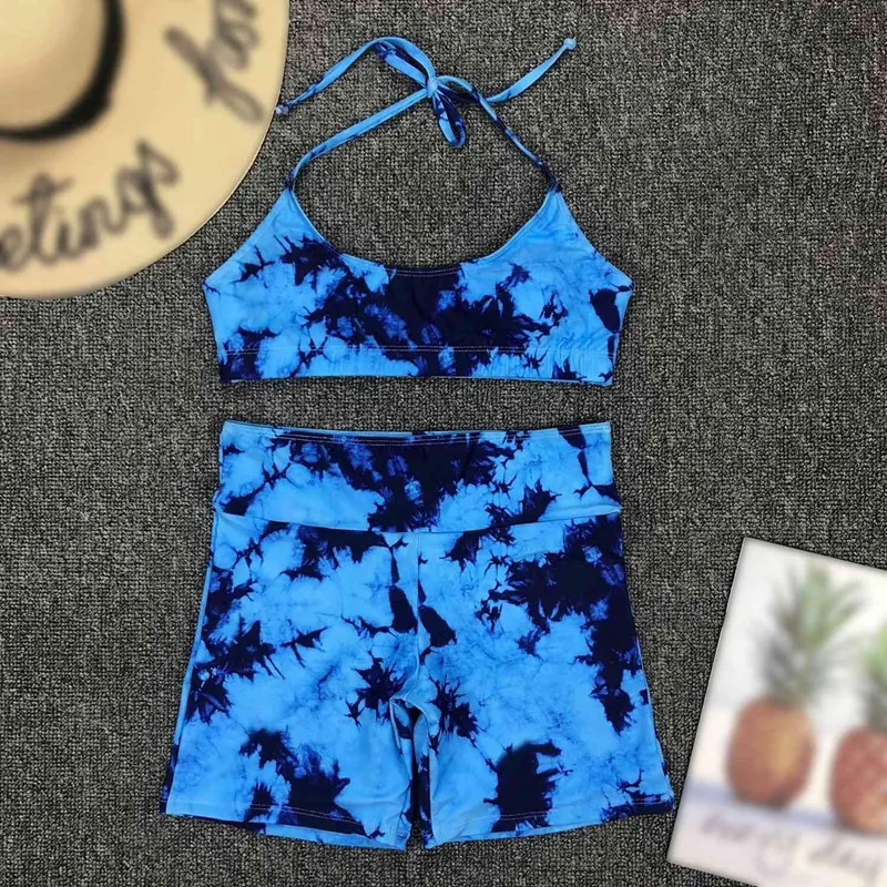 Ladies Gradient Print Sexy Bikini High Waist Ladies Backless Split Swimsuit L Size
Ladies Gradient Print Sexy Bikini High Waist Ladies Backless Split Swimsuit L Size