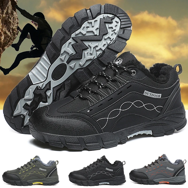 New men autumn winter hiking shoes non-slip mountain sports shoes outdoor waterproof woodland hunting shoes low-cut fishing shoe
New men autumn winter hiking shoes non-slip mountain sports shoes outdoor waterproof woodland hunting shoes low-cut fishing shoe