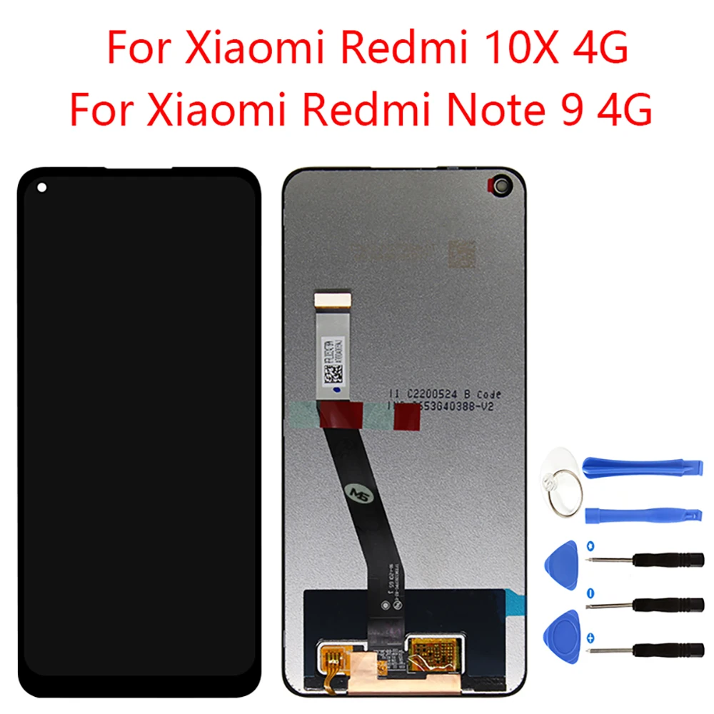 6.53" Original Display For Xiaomi Redmi Note 9 M2003J15SG LCD Touch Panel Screen Digitizer Assembly For Redmi 10x 4G Note9 LCD 
6.53" Original Display For Xiaomi Redmi Note 9 M2003J15SG LCD Touch Panel Screen Digitizer Assembly For Redmi 10x 4G Note9 LCD