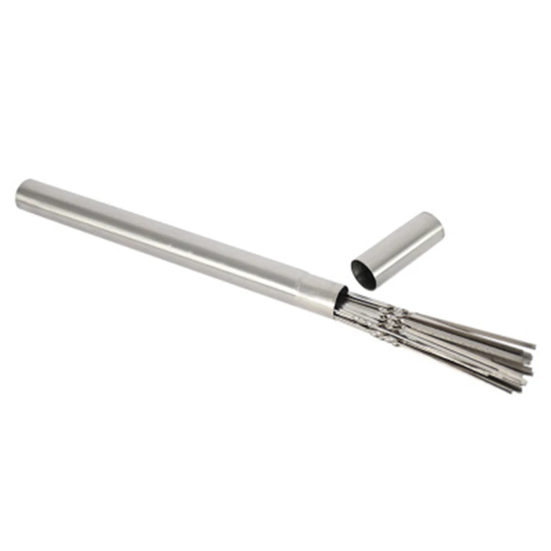 50/100PCS Stainless Steel Barbecue Skewers Tube Reusable BBQ Skewer Needle Sticks for Shish kabob Grill Kitchen Accessories
50/100PCS Stainless Steel Barbecue Skewers Tube Reusable BBQ Skewer Needle Sticks for Shish kabob Grill Kitchen Accessories