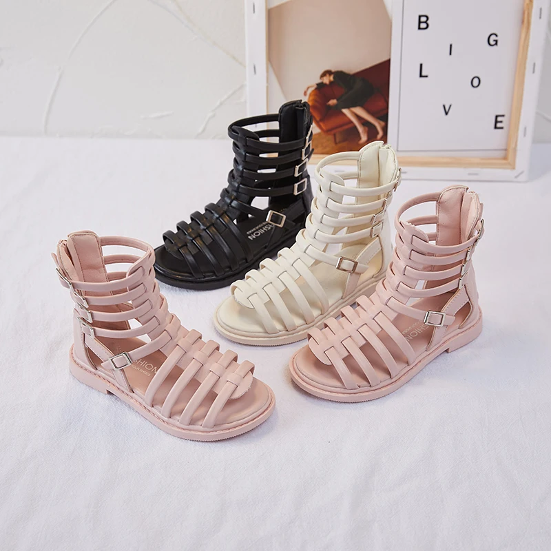 Girls' sandals 2021 summer new fashion children's high top princess shoes girl cold boots soft soles tall Roman shoes
Girls' sandals 2021 summer new fashion children's high top princess shoes girl cold boots soft soles tall Roman shoes