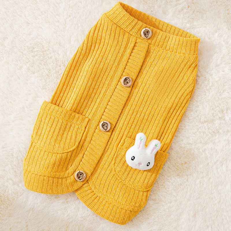 Pet Pocket Three-dimensional Rabbit Sweater Winter Dog Clothes Suit For Small Dogs Coat Chihuahua Knitted Costume Puppy Clothing
Pet Pocket Three-dimensional Rabbit Sweater Winter Dog Clothes Suit For Small Dogs Coat Chihuahua Knitted Costume Puppy Clothing