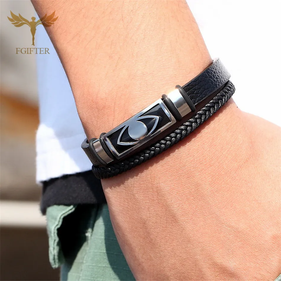 Turkish Ethnic Jewelry Evil Eye Bracelet Female Men Lucky Jewelry Stainless Steel Cuff Bracelet Men And Women Accessories
Turkish Ethnic Jewelry Evil Eye Bracelet Female Men Lucky Jewelry Stainless Steel Cuff Bracelet Men And Women Accessories