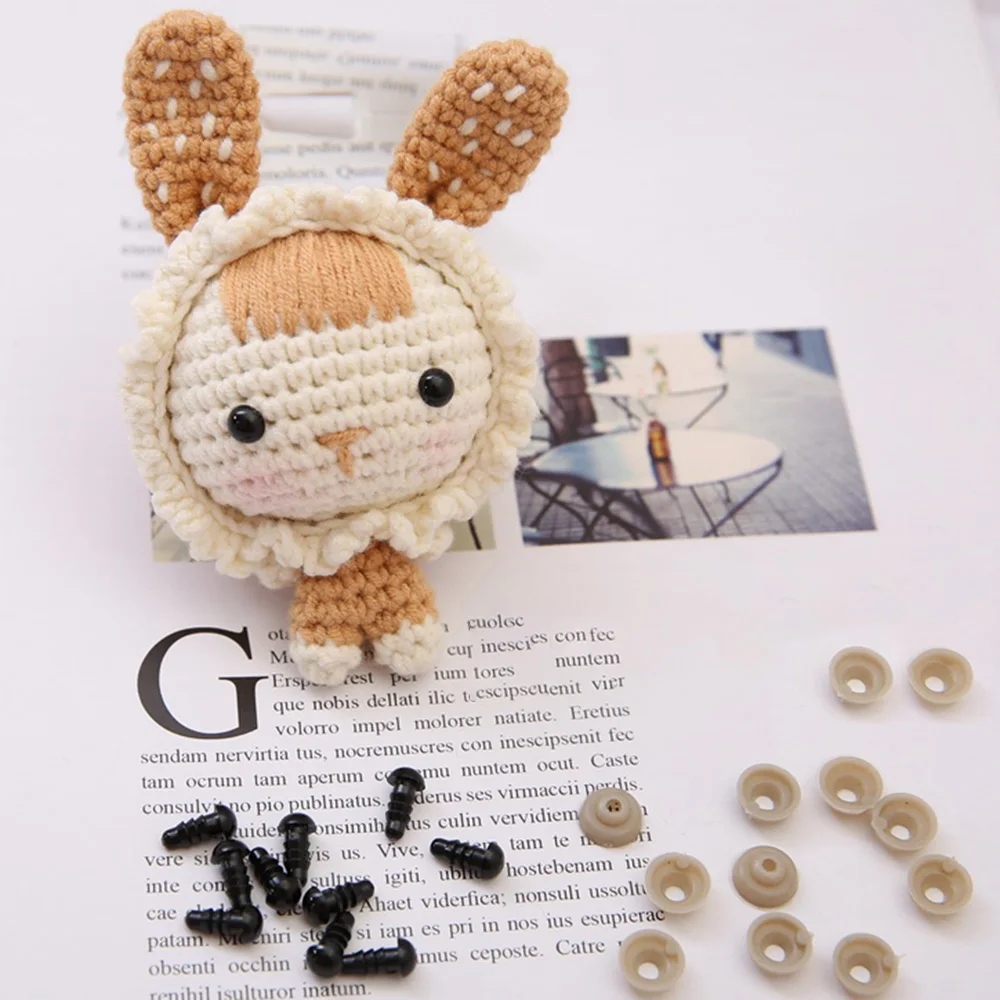 838 Pcs DIY Plastic Colorful Assorted Size Safety Eyes and Noses with Washers for Plush Doll Toy Crafts 
838 Pcs DIY Plastic Colorful Assorted Size Safety Eyes and Noses with Washers for Plush Doll Toy Crafts