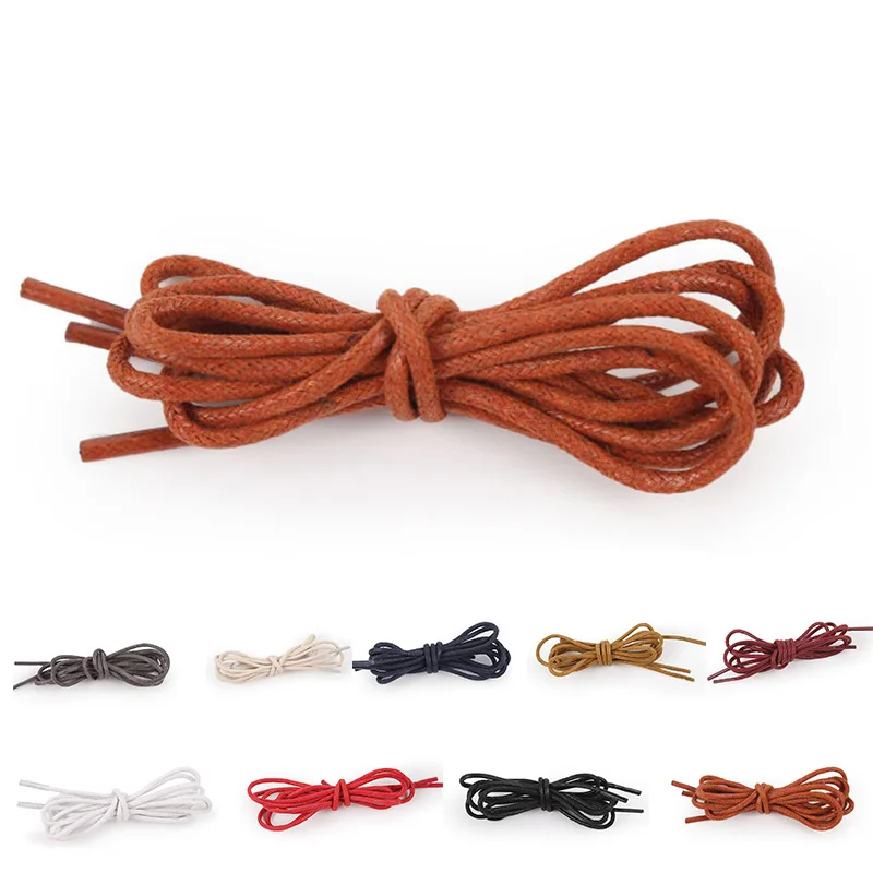2-2.5mm Round Shoelace Waxed Solid Color Shoelaces Shoes Strings Unisex Shoelace For Boot And Shoes 70cm/90cm/120cm/150cm
2-2.5mm Round Shoelace Waxed Solid Color Shoelaces Shoes Strings Unisex Shoelace For Boot And Shoes 70cm/90cm/120cm/150cm