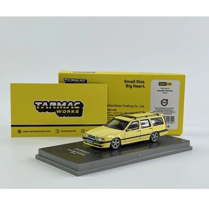 Tarmac Works 1:64 VOL 850 T-5R Estate Travel Edition Clay Tank Car Alloy Car Model Collection Decoration Gift
Tarmac Works 1:64 VOL 850 T-5R Estate Travel Edition Clay Tank Car Alloy Car Model Collection Decoration Gift