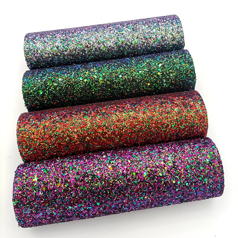 135x30cm Multicolored Colorful Chunky Glitter Faux Leather Fabric By Yard Twill Backing for Making Shoes/Bags/DIY Accessories 6
135x30cm Multicolored Colorful Chunky Glitter Faux Leather Fabric By Yard Twill Backing for Making Shoes/Bags/DIY Accessories 6