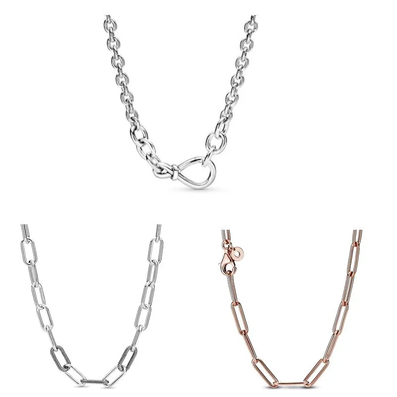Authentic 925 Sterling Silver Me Link Snake Chain Pattern Circular Clasp Necklace For Women Bead Charm Diy Fashion Jewelry
Authentic 925 Sterling Silver Me Link Snake Chain Pattern Circular Clasp Necklace For Women Bead Charm Diy Fashion Jewelry