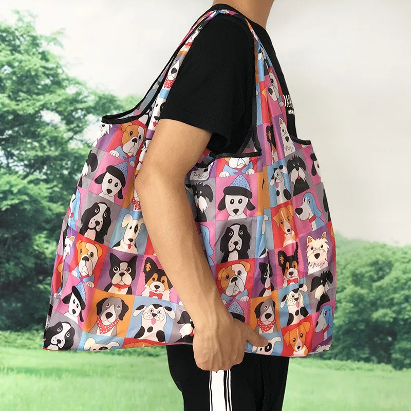 Waterproof Folding Shoulder Handbag New Printed Shopper Reusable Tote Beach Shopping Bags Handy Traveling Large Capacity Bag Hot
Waterproof Folding Shoulder Handbag New Printed Shopper Reusable Tote Beach Shopping Bags Handy Traveling Large Capacity Bag Hot