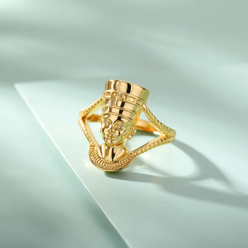 Anniyo Egyptian Queen Nefertiti Goddess Ring Stainless Steel Queen Ring Couple Rings For Women Statement Egyptian Jewelry
Anniyo Egyptian Queen Nefertiti Goddess Ring Stainless Steel Queen Ring Couple Rings For Women Statement Egyptian Jewelry
