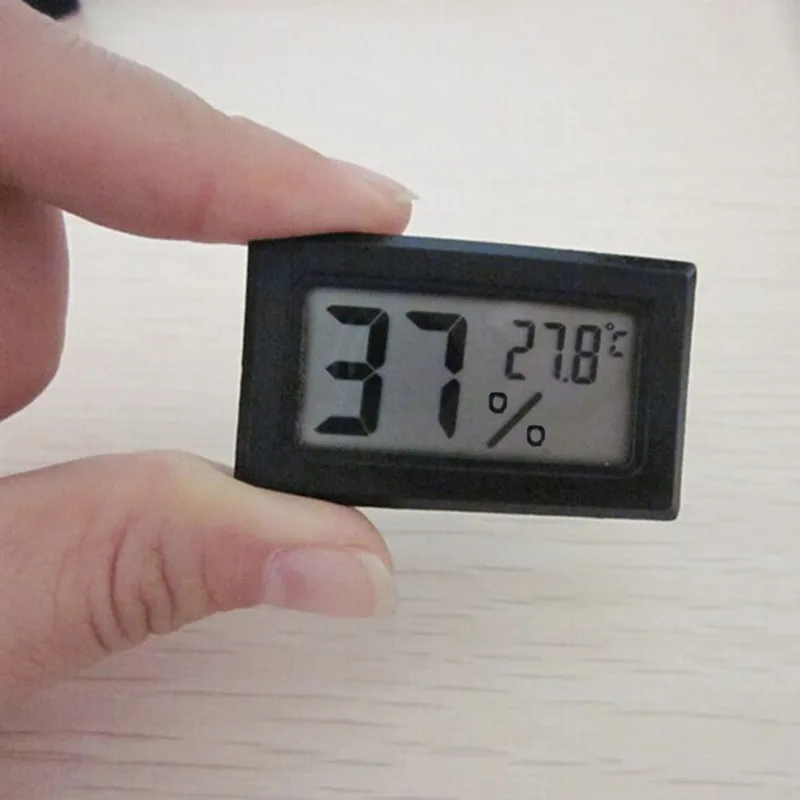 Practical Mini Digital LCD Indoor Convenient Temperature Hygrometer Sensor Humidity Meter Thermometer Hygrometer Gauge
Practical Mini Digital LCD Indoor Convenient Temperature Hygrometer Sensor Humidity Meter Thermometer Hygrometer Gauge
