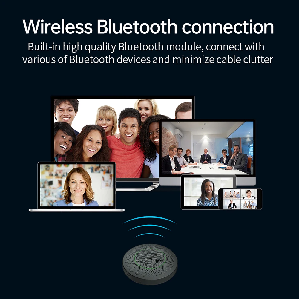 G95 PRO Omnidirectional Microphone USB Wired Voice Pickup Mic Speaker for Meeting Business Conference Computer Laptop
G95 PRO Omnidirectional Microphone USB Wired Voice Pickup Mic Speaker for Meeting Business Conference Computer Laptop