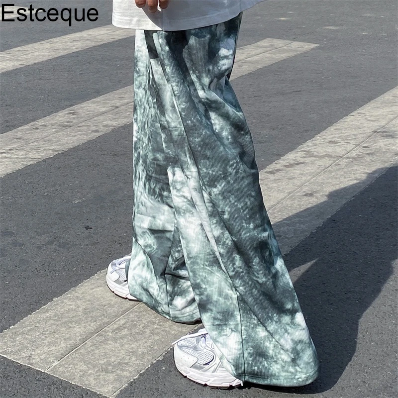 Korean Vintage Casual Wide-leg Pants Women Harajuku High Waist Loose Straight Trousers Hip-Hop Street Tie-Dye Gradient Pants Men
Korean Vintage Casual Wide-leg Pants Women Harajuku High Waist Loose Straight Trousers Hip-Hop Street Tie-Dye Gradient Pants Men