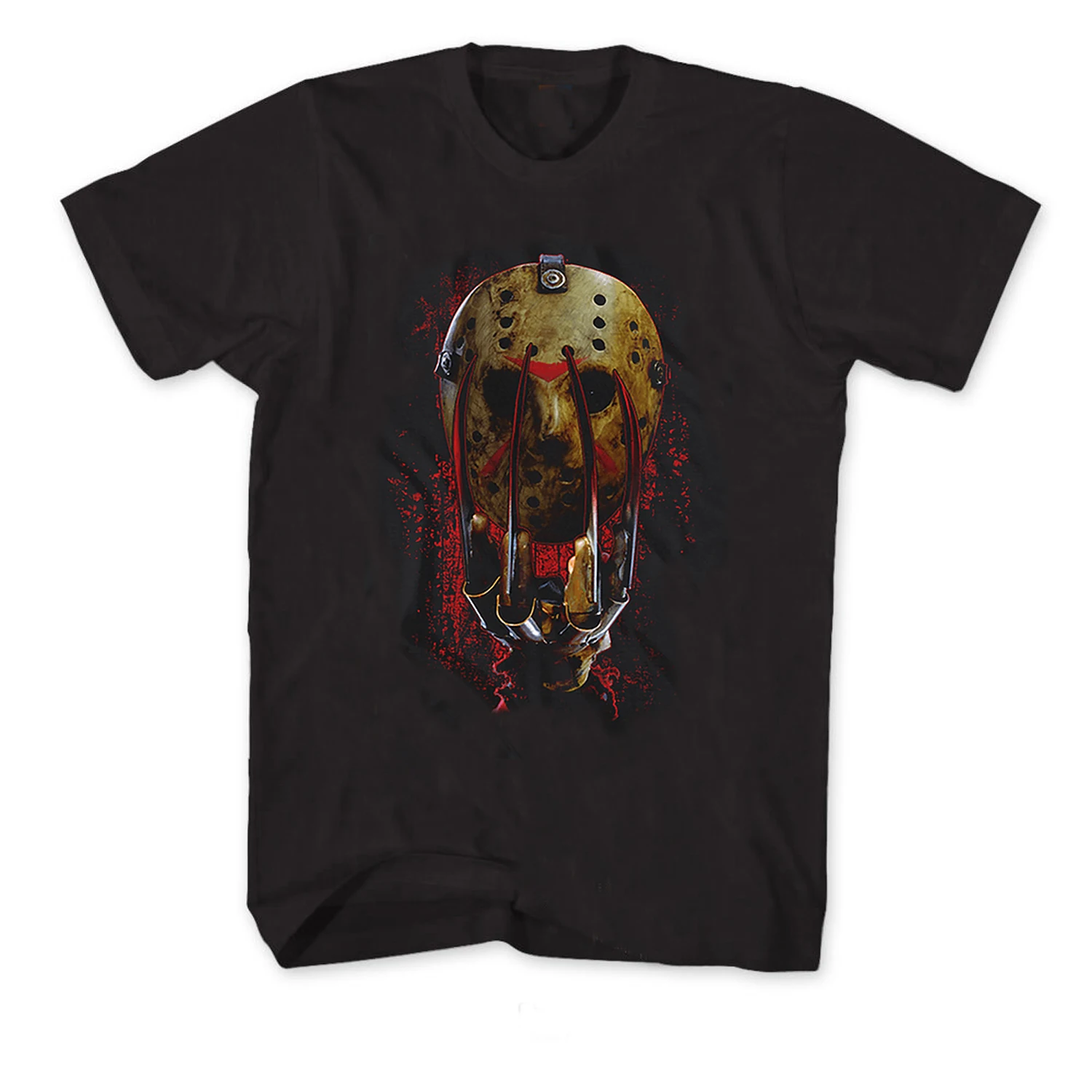 Glove and Mask Friday Vs Jason Horror Halloween Gift T-Shirt. Summer Cotton Short Sleeve O-Neck Men's T Shirt New S-3XL
Glove and Mask Friday Vs Jason Horror Halloween Gift T-Shirt. Summer Cotton Short Sleeve O-Neck Men's T Shirt New S-3XL