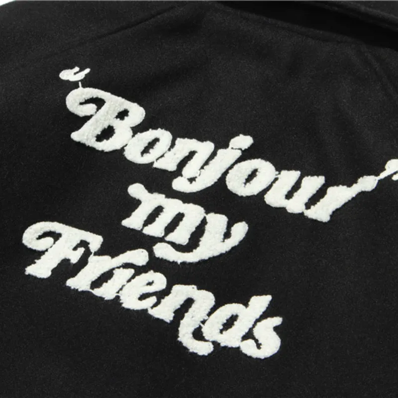 Letters Embroidery Baseball Jackets Coat Hip Hop Streetwear Harajuku College Bomber Outwear Sports Japanese Korean Casual Jacket
Letters Embroidery Baseball Jackets Coat Hip Hop Streetwear Harajuku College Bomber Outwear Sports Japanese Korean Casual Jacket