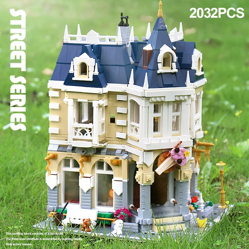 MOC City Street View Architecture Series The Brickstive Corner Theme Park Bricks Set Building Blocks Kids Toys Compatible 71040
MOC City Street View Architecture Series The Brickstive Corner Theme Park Bricks Set Building Blocks Kids Toys Compatible 71040
