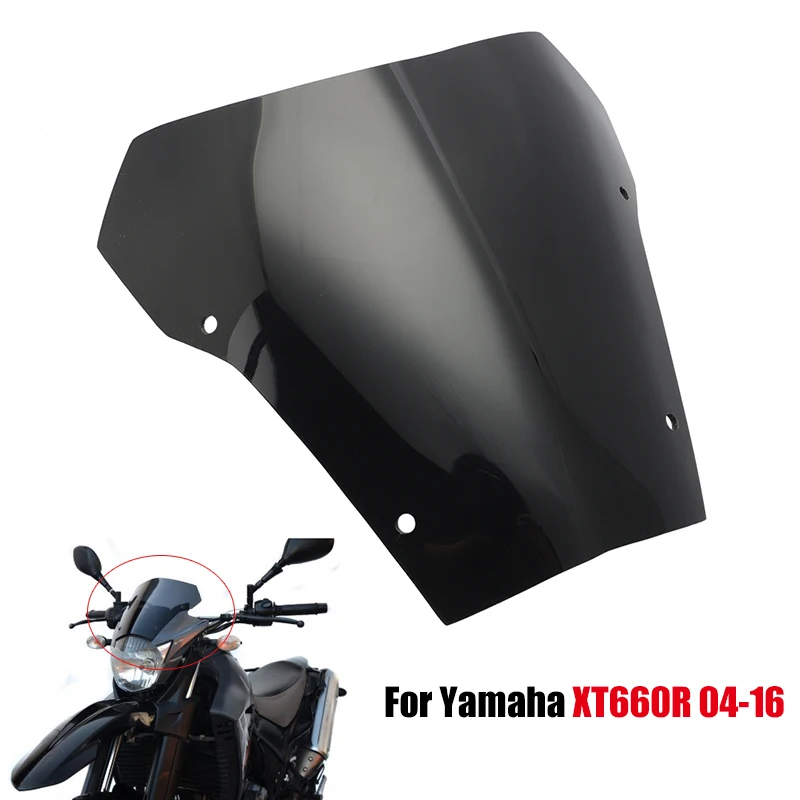 Motorcycle Windshield Windscreen for Yamaha XT660 R 2004 - 2016 2015 2014 Odometer Visor Front Wind Shield Screen Deflectors
Motorcycle Windshield Windscreen for Yamaha XT660 R 2004 - 2016 2015 2014 Odometer Visor Front Wind Shield Screen Deflectors