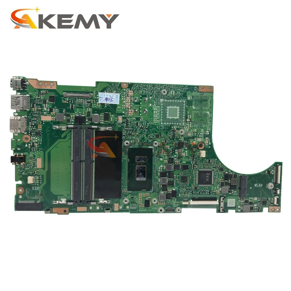 Материнская плата Akemy X510UNR для ноутбука ASUS x510остаар X510UA X510UQ X510UR X510U S5100UA S5100U