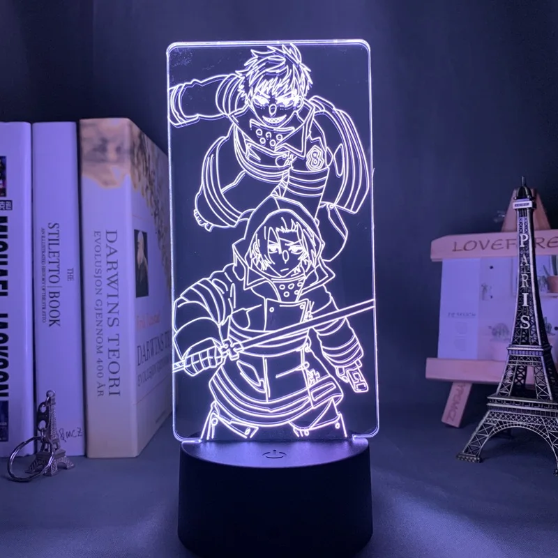 Anime Led Night Light Fire Force for Bedroom Decor Gift Colorful Nightlight Manga 3d Lamp Fire Force
Anime Led Night Light Fire Force for Bedroom Decor Gift Colorful Nightlight Manga 3d Lamp Fire Force