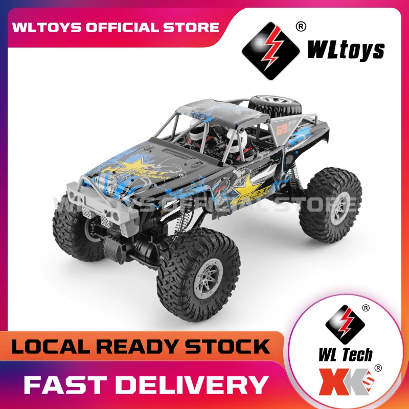 Машинка с дистанционным управлением WLtoys 104310 1/10 2,4G, радиоуправляемая, для езды по бездорожью, 70 км/ч
Машинка с дистанционным управлением WLtoys 104310 1/10 2,4G, радиоуправляемая, для езды по бездорожью, 70 км/ч