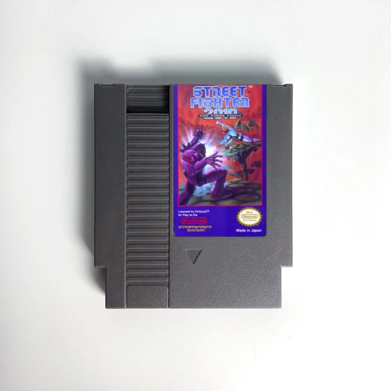Street Game Fighter 2010 The Final Fight Game Cartridge For NES Console 72 Pin 
Street Game Fighter 2010 The Final Fight Game Cartridge For NES Console 72 Pin