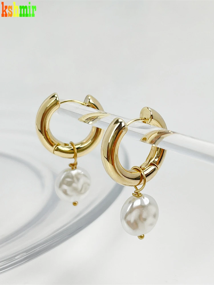kshmir High imitation Baroque style pearl earrings vintage earrings simple fashion pearl earrings high texture jewelry gifts
kshmir High imitation Baroque style pearl earrings vintage earrings simple fashion pearl earrings high texture jewelry gifts