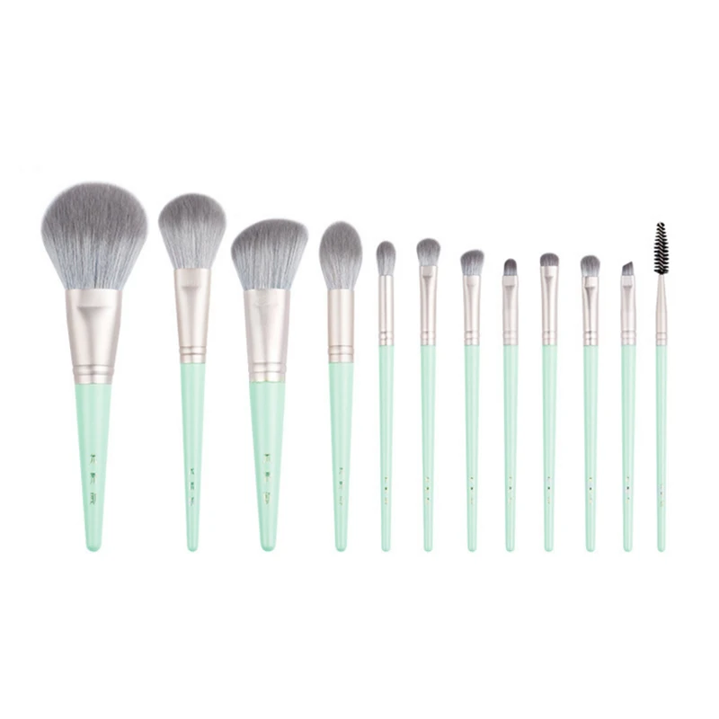 My Destiny 12Pcs Makeup Brushes Set Professional Synthetic Hair Powder Contour Highlighter Eyeshadow Cosmetic Brush Lawngreen
My Destiny 12Pcs Makeup Brushes Set Professional Synthetic Hair Powder Contour Highlighter Eyeshadow Cosmetic Brush Lawngreen