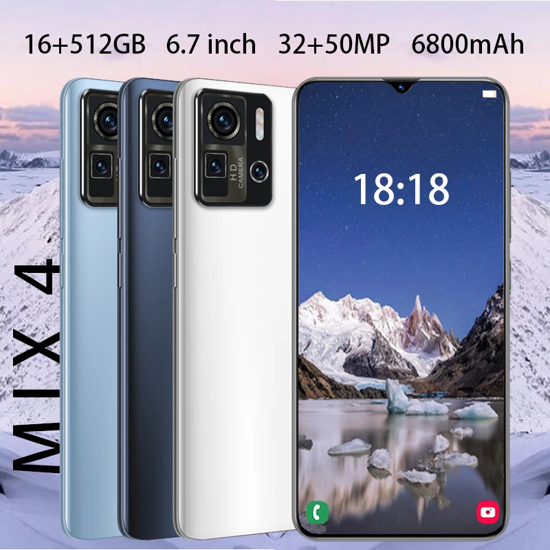 Смартфон Mix4, 6,7 дюйма, 810 дюймов, Android 11, 16 ГБ + 512 ГБ, 10 ядер, 50 МП, 6800 мАч
Смартфон Mix4, 6,7 дюйма, 810 дюймов, Android 11, 16 ГБ + 512 ГБ, 10 ядер, 50 МП, 6800 мАч