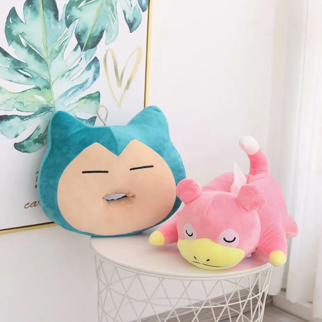 Anime peripheral New Styles Pokemon Slowpoke Snorlax Stuffed Paper Towel Set Pillow For Two Purposes Household Items Gift
Anime peripheral New Styles Pokemon Slowpoke Snorlax Stuffed Paper Towel Set Pillow For Two Purposes Household Items Gift