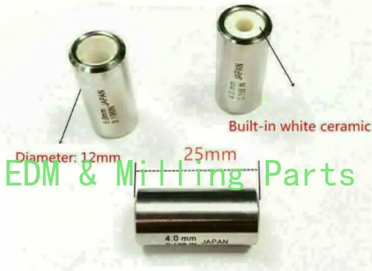 1PCS CNC EDM Wire Cut Ceramic Electrode White Ceramic Guide 25x12x4.0mm Puncher Machine For EDM Wire Cut Mill Part 
1PCS CNC EDM Wire Cut Ceramic Electrode White Ceramic Guide 25x12x4.0mm Puncher Machine For EDM Wire Cut Mill Part