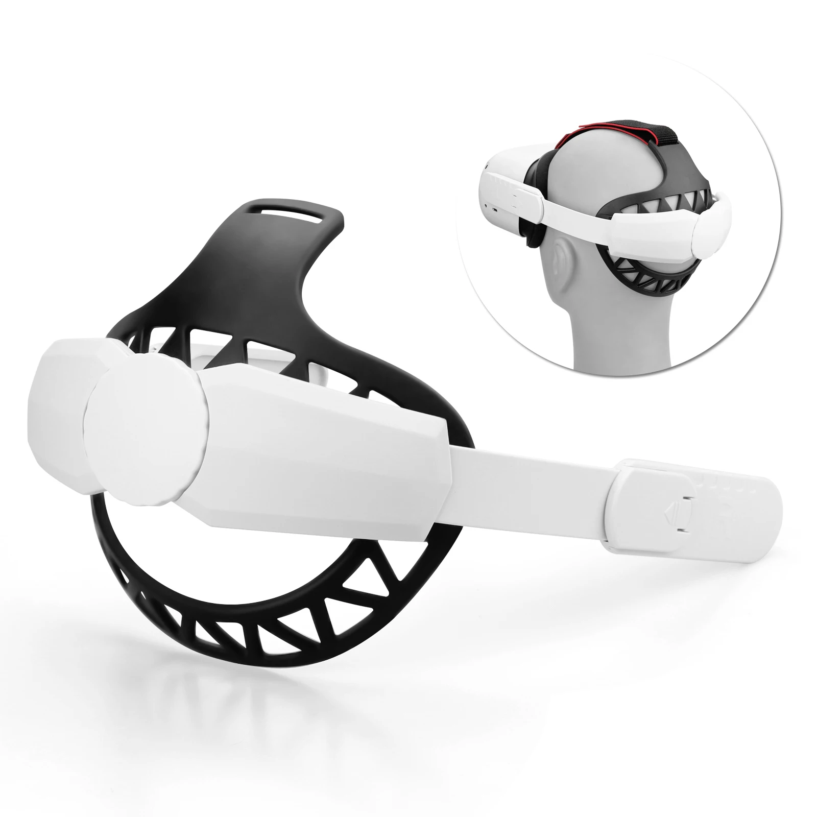New Adjustable Head Strap for Oculus Quest 2 Headset with Soft Head Back Padding -Reduce Head Pressure Pad for Oculus Quest 2 VR
New Adjustable Head Strap for Oculus Quest 2 Headset with Soft Head Back Padding -Reduce Head Pressure Pad for Oculus Quest 2 VR