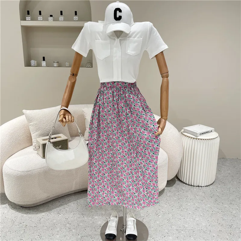 Women's Clothing Summer 2021 Fashion New Retro soft Casual high waist A-line floral dress
Women's Clothing Summer 2021 Fashion New Retro soft Casual high waist A-line floral dress