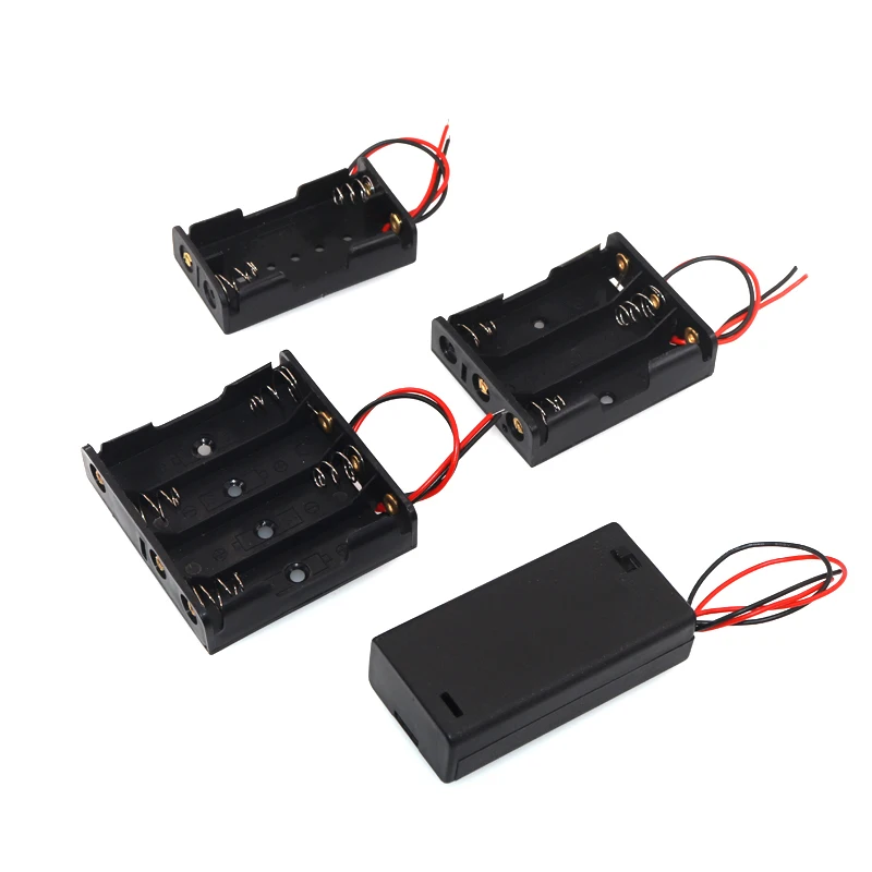 Hot Sell 18650 Power Bank Cases 1X 2X 3X 4X 18650 Battery Holder Storage Box Case 1 2 3 4 Slot Battery Container With Wire Lead
Hot Sell 18650 Power Bank Cases 1X 2X 3X 4X 18650 Battery Holder Storage Box Case 1 2 3 4 Slot Battery Container With Wire Lead