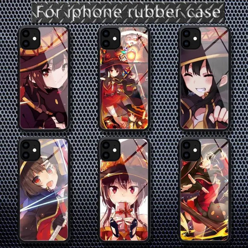 anime Konosuba Megumin Phone Case Rubber for iPhone 12 11 Pro Max XS 8 7 6 6S Plus X 5S SE 2020 XR 12 Mini case
anime Konosuba Megumin Phone Case Rubber for iPhone 12 11 Pro Max XS 8 7 6 6S Plus X 5S SE 2020 XR 12 Mini case