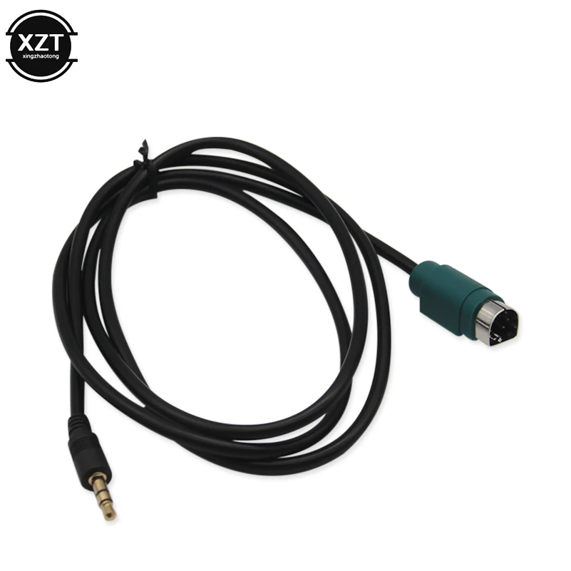 10 штифтов 3 5 мм AUX интерфейсный кабель адаптер для MP3 ALPINE KCE 236B 1 2 м|Кабели адаптеры