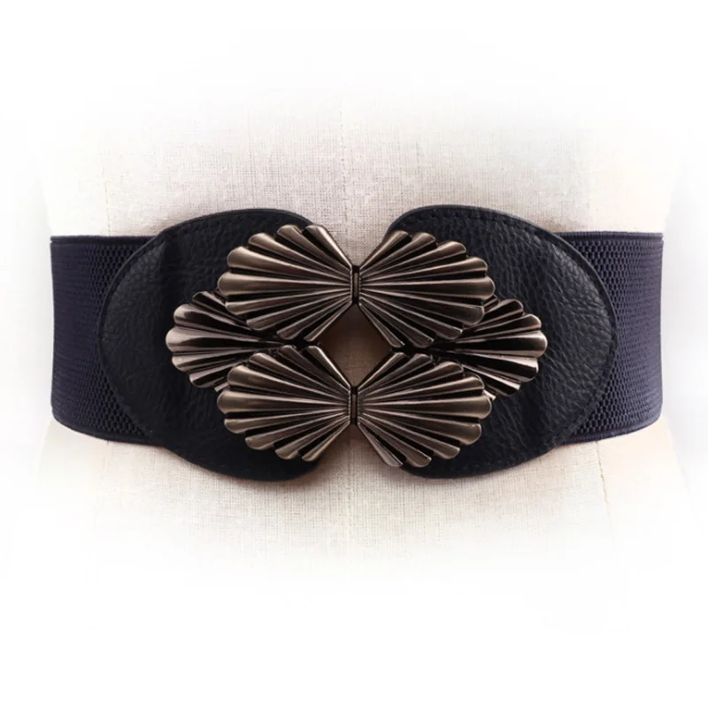 Shell buckle child elastic belt New decoration skirt simple versatile black leather bandwidth down elastic waist girdle
Shell buckle child elastic belt New decoration skirt simple versatile black leather bandwidth down elastic waist girdle