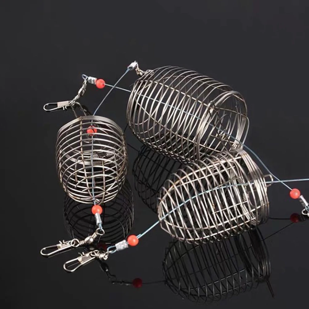Stainless Steel Wire Fishing Bait Conical Cage Carp Fishing Accessories Bait Thrower Fishing Bait Bait Basket Feeder Bracket
Stainless Steel Wire Fishing Bait Conical Cage Carp Fishing Accessories Bait Thrower Fishing Bait Bait Basket Feeder Bracket
