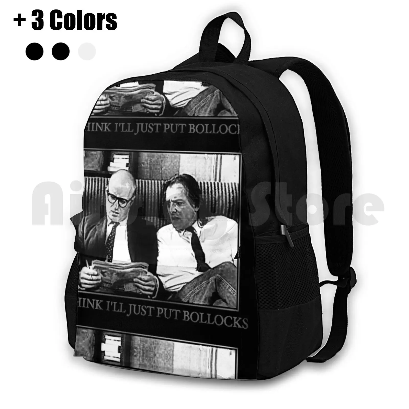 Eddie & Richie Bottom Bollocks Outdoor Hiking Backpack Riding Climbing Sports Bag Bottom Classic Tv Show Comedy Satire Joke Ha
Eddie & Richie Bottom Bollocks Outdoor Hiking Backpack Riding Climbing Sports Bag Bottom Classic Tv Show Comedy Satire Joke Ha