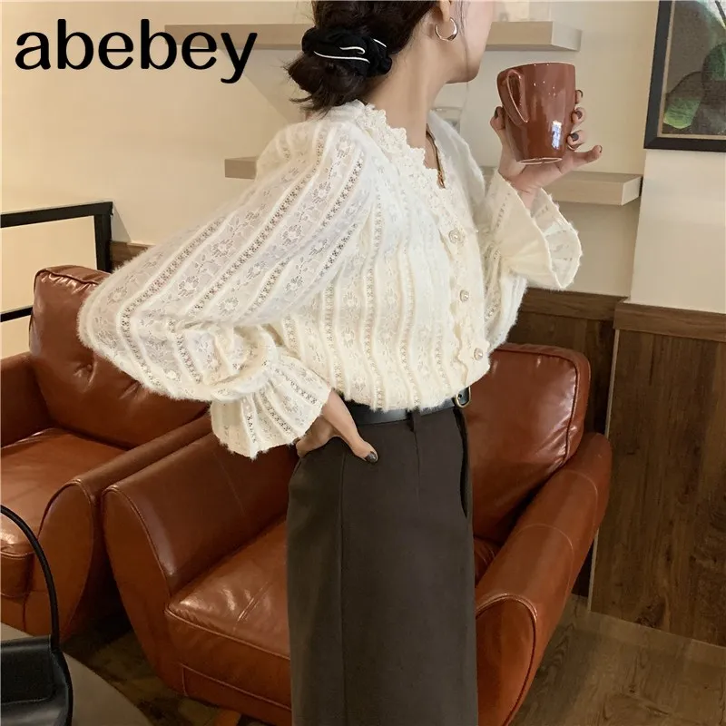 V Neck Flare Long Sleeve Pullover Blouse Women Elegant Ruffles Patchwork Ol Solid Blusas Spring 2021 New Slim Shirt
V Neck Flare Long Sleeve Pullover Blouse Women Elegant Ruffles Patchwork Ol Solid Blusas Spring 2021 New Slim Shirt