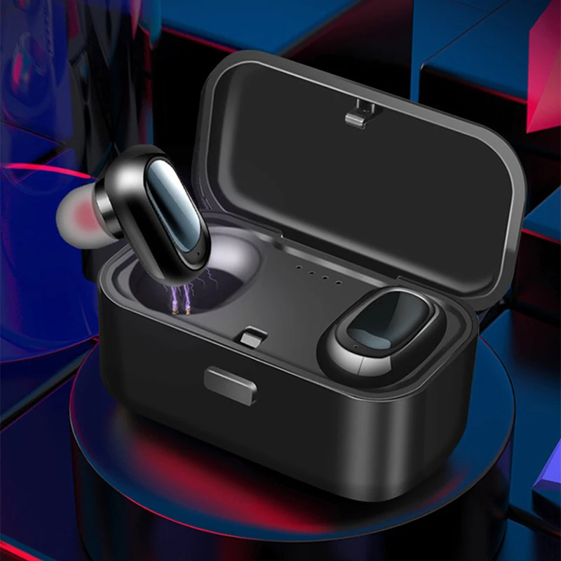 TWS Wireless Earphone Bluetooth 4.2 Touch Control Sport Stereo Earbud IPX7 Waterproof With Power Display 380mAh Power Bank
TWS Wireless Earphone Bluetooth 4.2 Touch Control Sport Stereo Earbud IPX7 Waterproof With Power Display 380mAh Power Bank