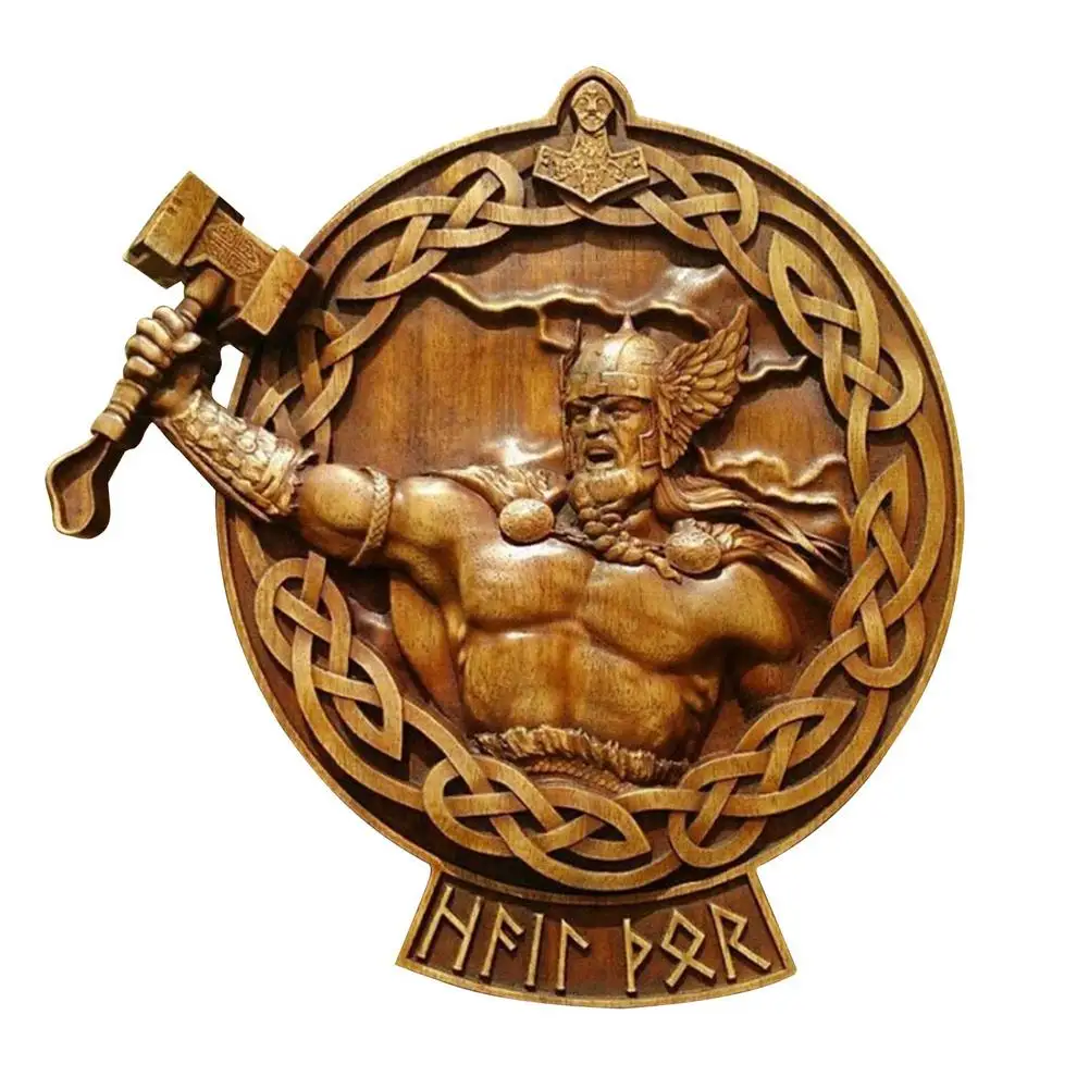 Wooden Mythology Plane Wall Hanging Pendant Durable Norse Mythology Ornaments Home Living Room Wall Decoration
Wooden Mythology Plane Wall Hanging Pendant Durable Norse Mythology Ornaments Home Living Room Wall Decoration