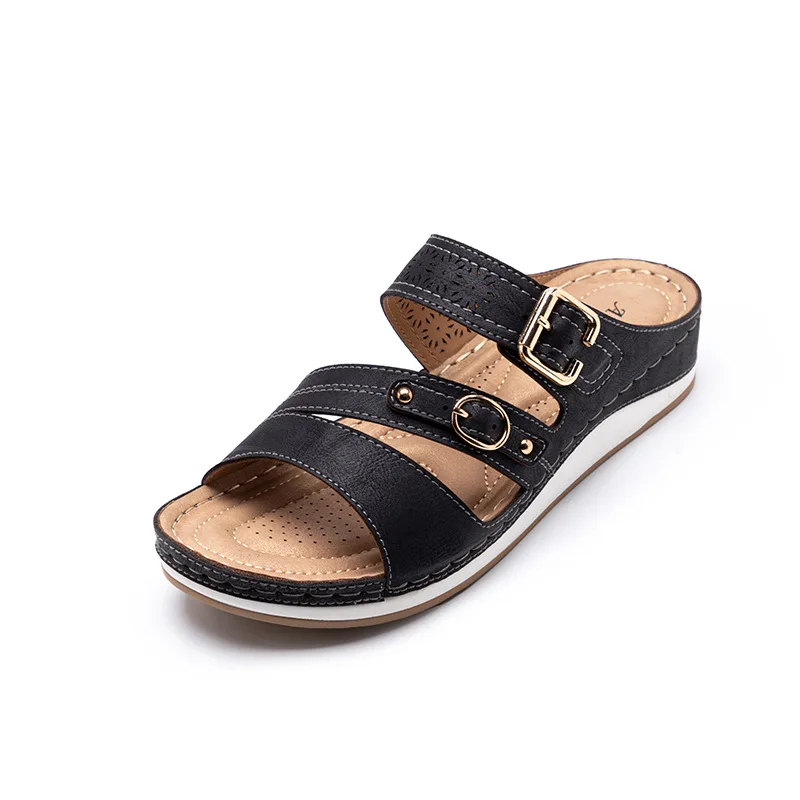 Sandals Platform 2021 Retro Woman Shoes Low Heel Retro Sandal Women Rome Style Female Heel Beach Shoes Woman Femmes Sandales
Sandals Platform 2021 Retro Woman Shoes Low Heel Retro Sandal Women Rome Style Female Heel Beach Shoes Woman Femmes Sandales