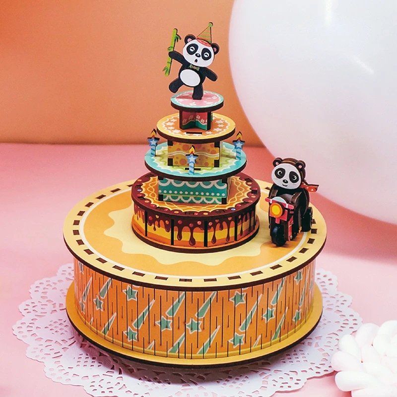 3D Wooden Assembly Music Toys Cute Shape Music Box Toy Decoration Birthday Present Gift For Kids Clockwork Type Music Box Toys
3D Wooden Assembly Music Toys Cute Shape Music Box Toy Decoration Birthday Present Gift For Kids Clockwork Type Music Box Toys