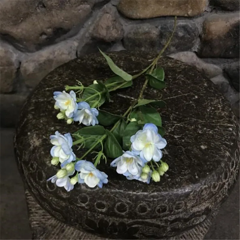 7Pcs Fake Long Stem Jasmines (3 stems/piece) 24.41" Length Simulation Jasminum Sambac for Wedding Home Artificial Flowers
7Pcs Fake Long Stem Jasmines (3 stems/piece) 24.41" Length Simulation Jasminum Sambac for Wedding Home Artificial Flowers